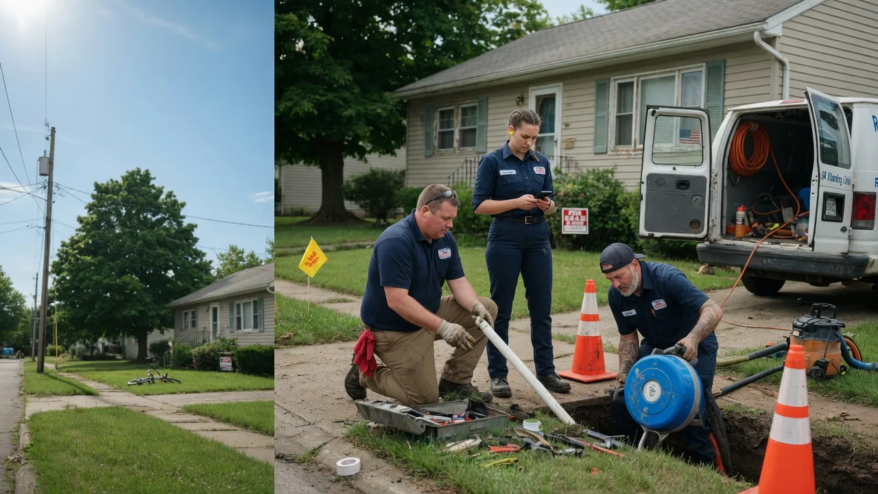 Sewer Line Repair in New Albany, IN near me